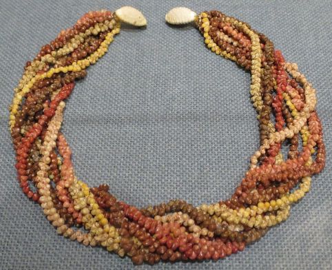 image of shell lei